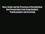 PDF Race Colour and the Processes of Racialization: New Perspectives from Group Analysis Psychoanalysis