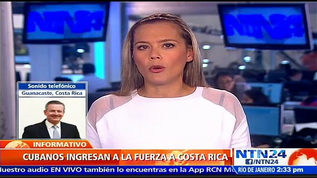 Es inadmisible la actitud de cubanos en frontera de Costa Rica con Panamá, dice canciller costarricense