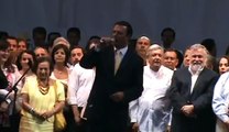 Marcelo Ebrard en el inicio de campaña