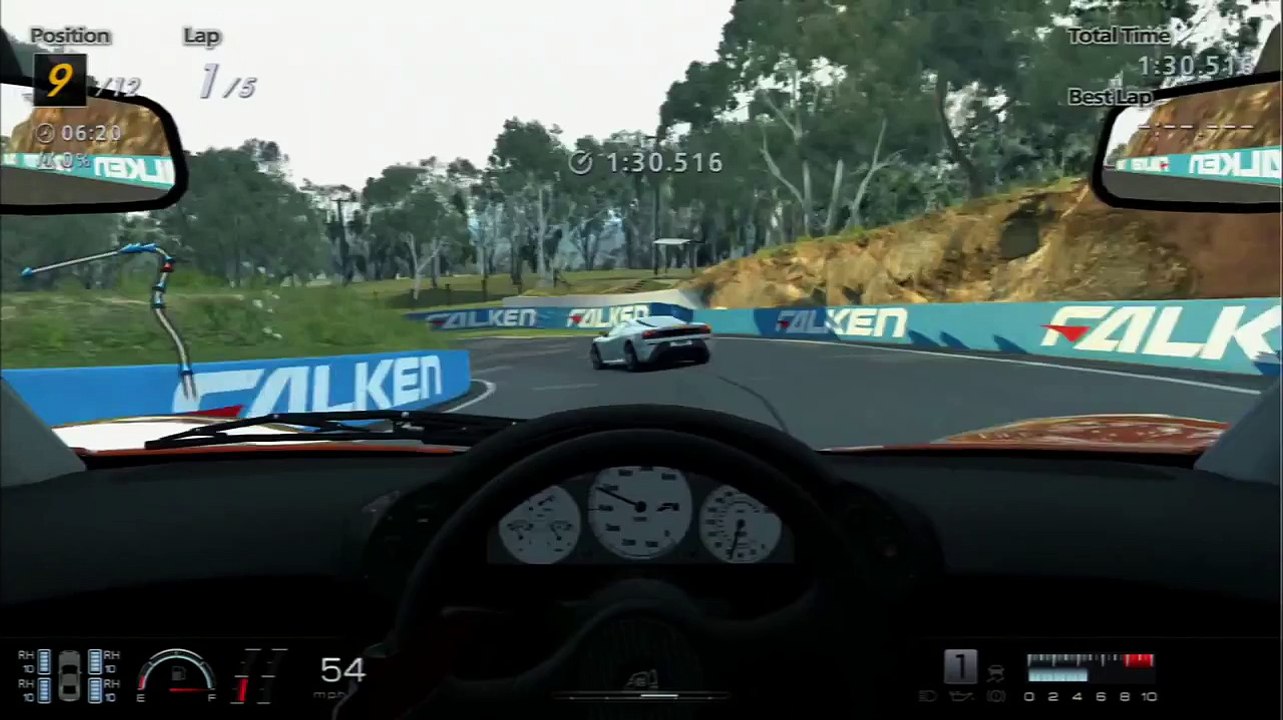 Gran Turismo 6 | McLaren F1 | GT All Stars Championship | Race 3 Mount Panorama