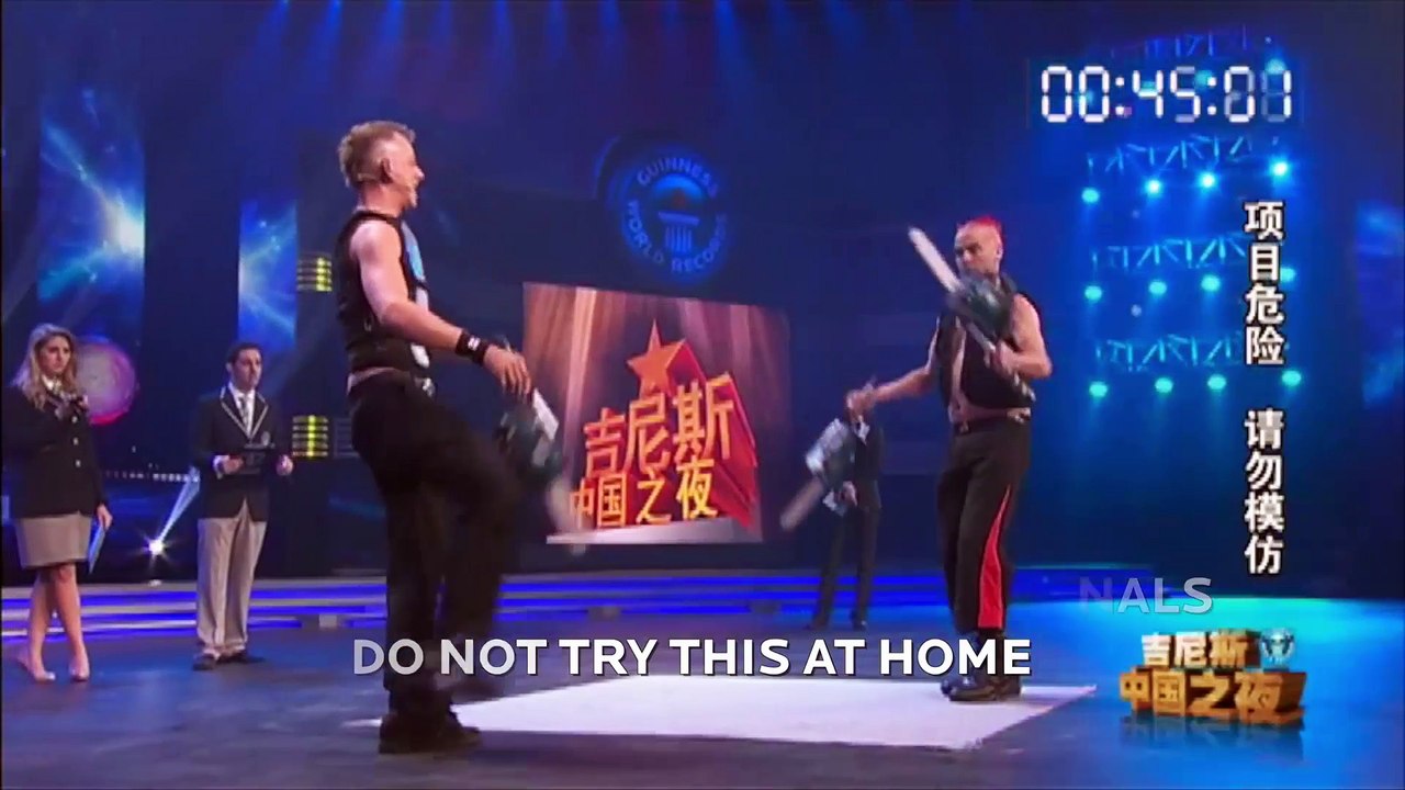 Dünyanın en tehlikeli rekor denemesi "Guinness World Records"