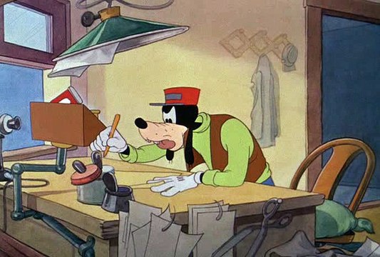 Гуфи Непослушный багаж 1941 Американский детский мультфильм