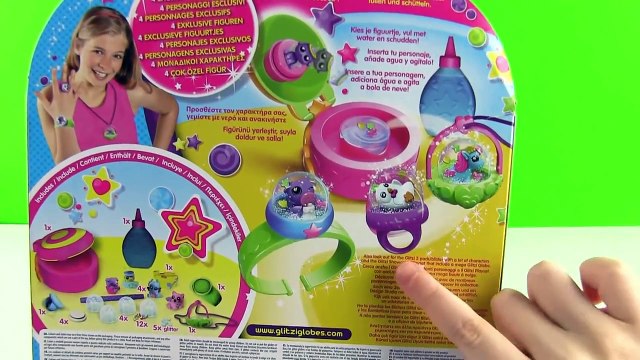 Glitzi Globes Oyuncak Kar Küresi Yapma Seti Takı Tasarım Kiti