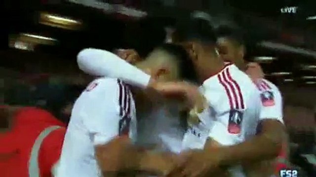 Marouane Fellaini Goal West Ham 0 - 2 Manchester United FA Cup 13-4-2016