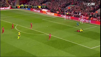 Pierre-Emerick Aubameyang Goal HD - Liverpool 0-2 Borussia Dortmund - 14-04-2016