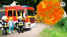 PLAYMOBIL Feuerwehr - Der Erdrutsch - Pandido TV