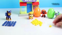 Paw Patrol Surprise Eggs and Skittle Counting to 100