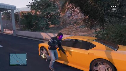 STEALING A MILITARY VEHICLE! GTA V ONLINE