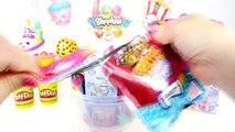 ~☀*★~ SHOPKINS WEEK ~★*☀~ Rainbow Bite PLAY DOH SURPRISE EGG   SHOPKINS Cool & Creamy Collection