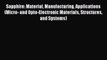[Read Book] Sapphire: Material Manufacturing Applications (Micro- and Opto-Electronic Materials