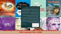 Learning to Change the World The Social Impact of One Laptop Per Child