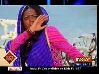 _Ek Tha Raja Ek Thi Rani_ ke set par (Savitri ki Baggi me Dhamaka) 14 April 2016