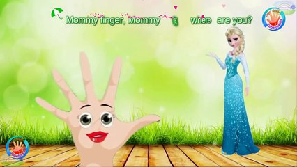 Finger Family Song - Frozen Song Finger Family - Nursery Rhymes Frozen Songs For Kids