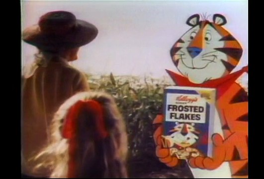 Kellogg's Sugar Frosted Flakes Cereal - Kellogg's - Old Classic Vintage TV ADS