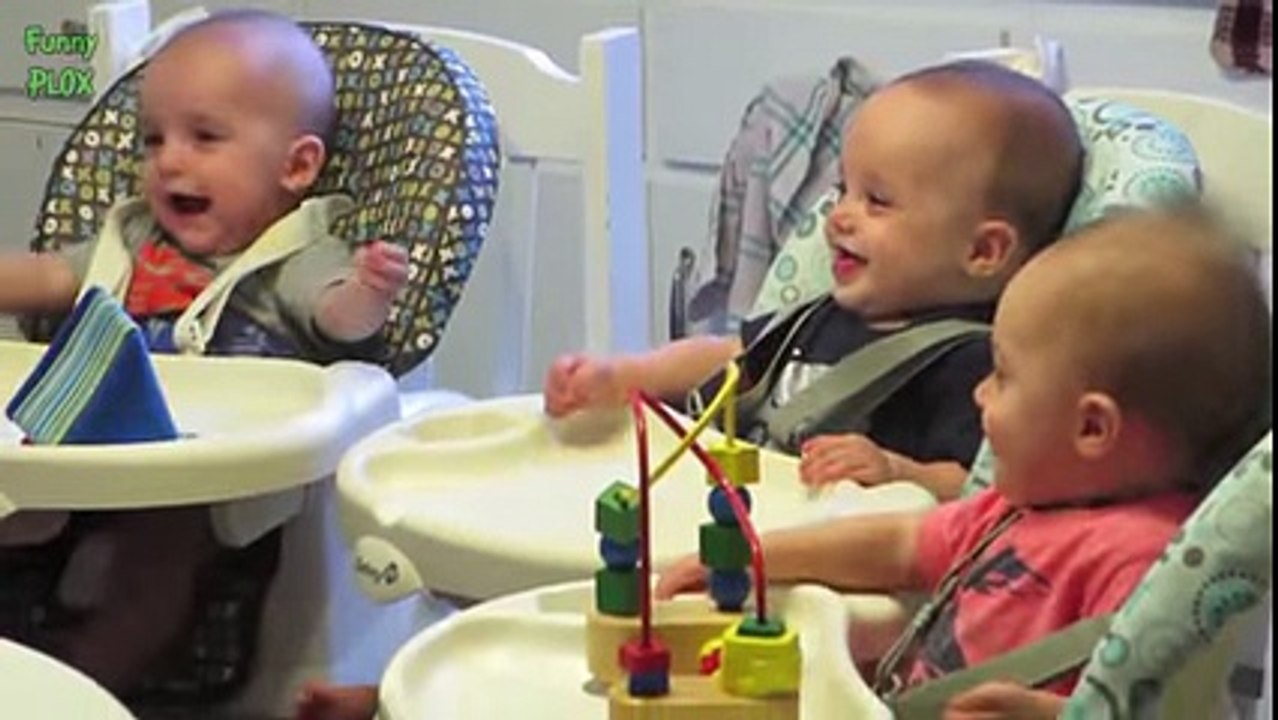 Funny Triplet Babies Laughing Compilation 2016 [NEW HD]