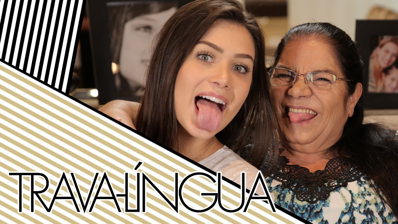 DESAFIO DE TRAVA-LÍNGUAS COM A MINHA VÓ