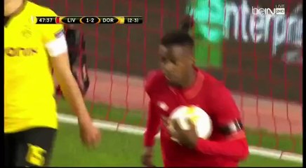 Divock Origi Goal HD - Liverpool 1-2 Borussia Dortmund - 14.04.2016 HD