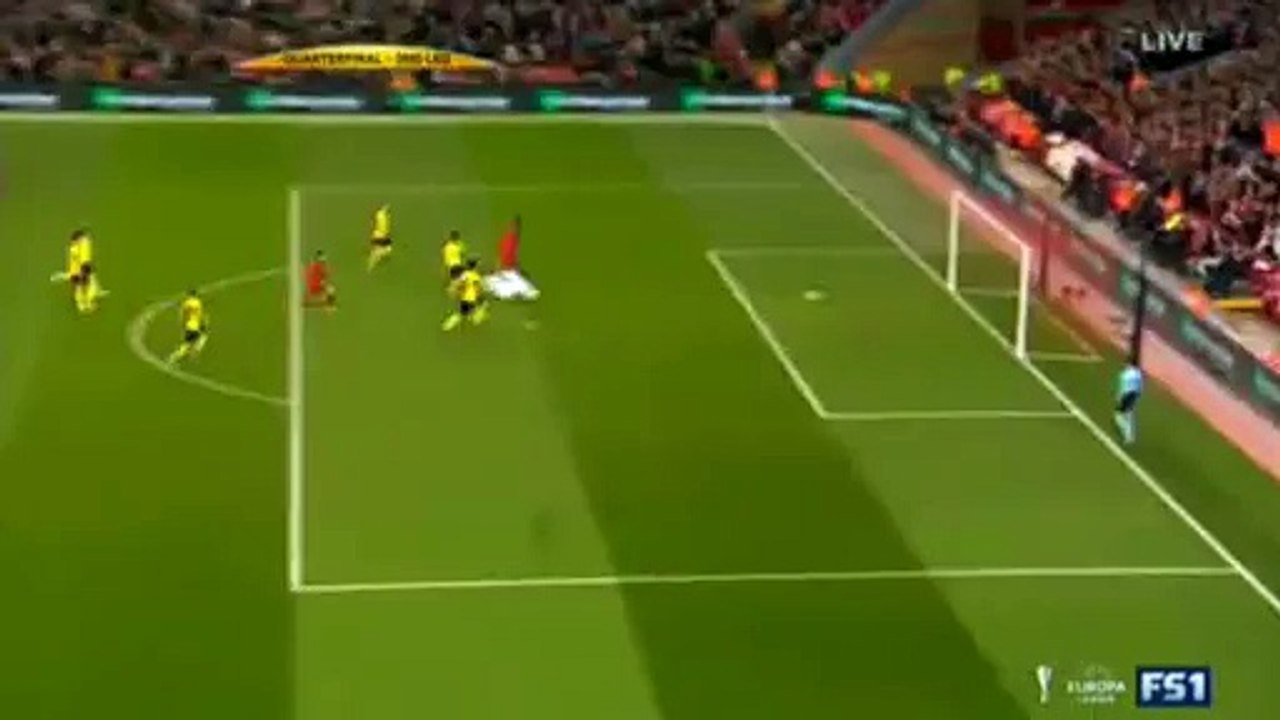 Divock Origi Goal Liverpool 1 - 2 Dortmund Europa League 14.04.2016
