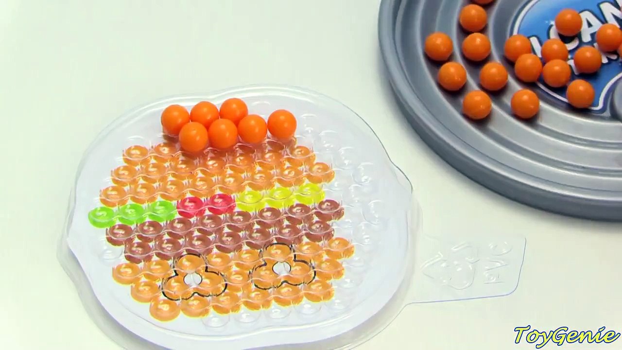 Shopkins Beados in a Can Cheezey B, Kooky Cookie, and Fifi Fruit Tart