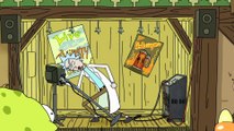 Morty gets attacked in bathroom - Rick and Morty (1080p)
