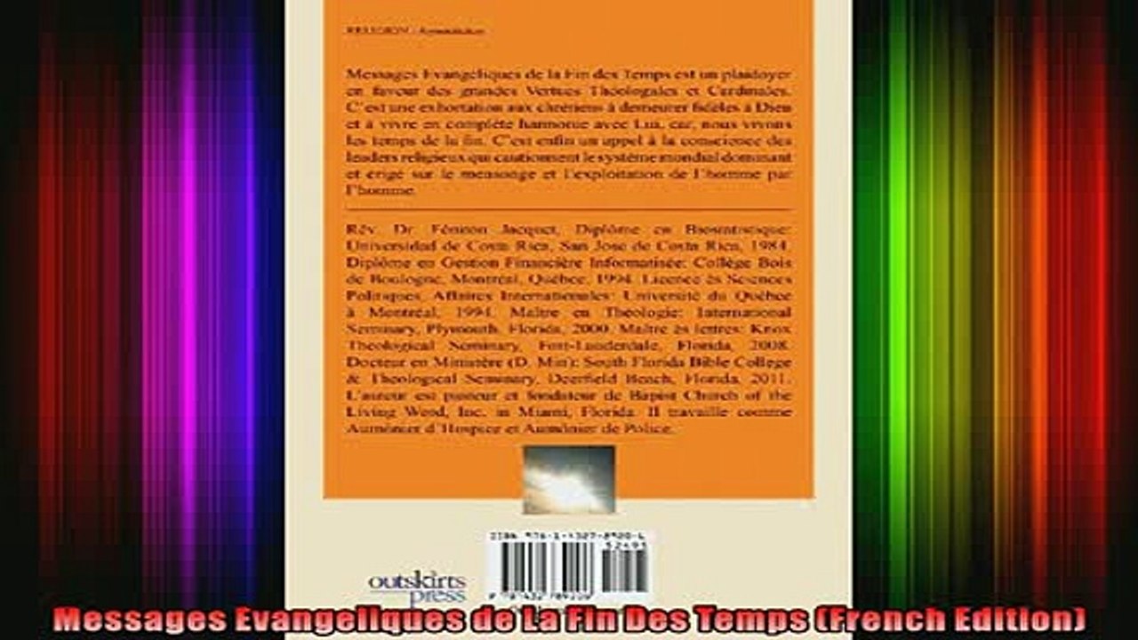 Download  Messages Evangeliques de La Fin Des Temps French Edition Full EBook Free