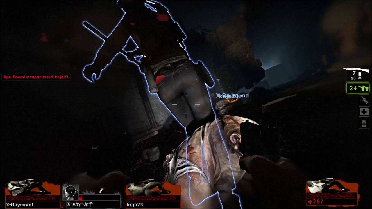 Left 4 Dead 2 (PC) - Zoey vs Tank! (with music!)