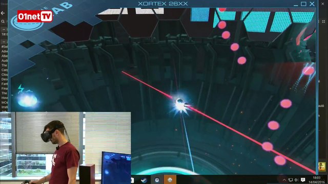 On teste en direct le HTC Vive ! 01LIVE HEBDO #97