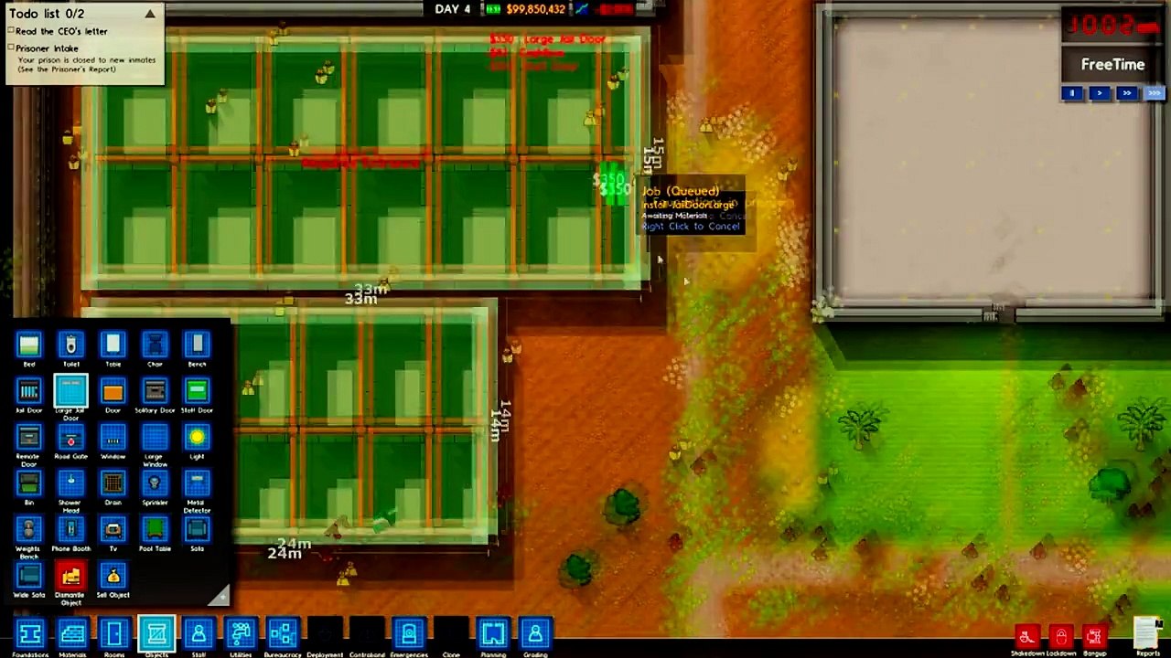 Let's Play | Prison Architect! Episode 2 | I FOUND THE KITCHEN!!