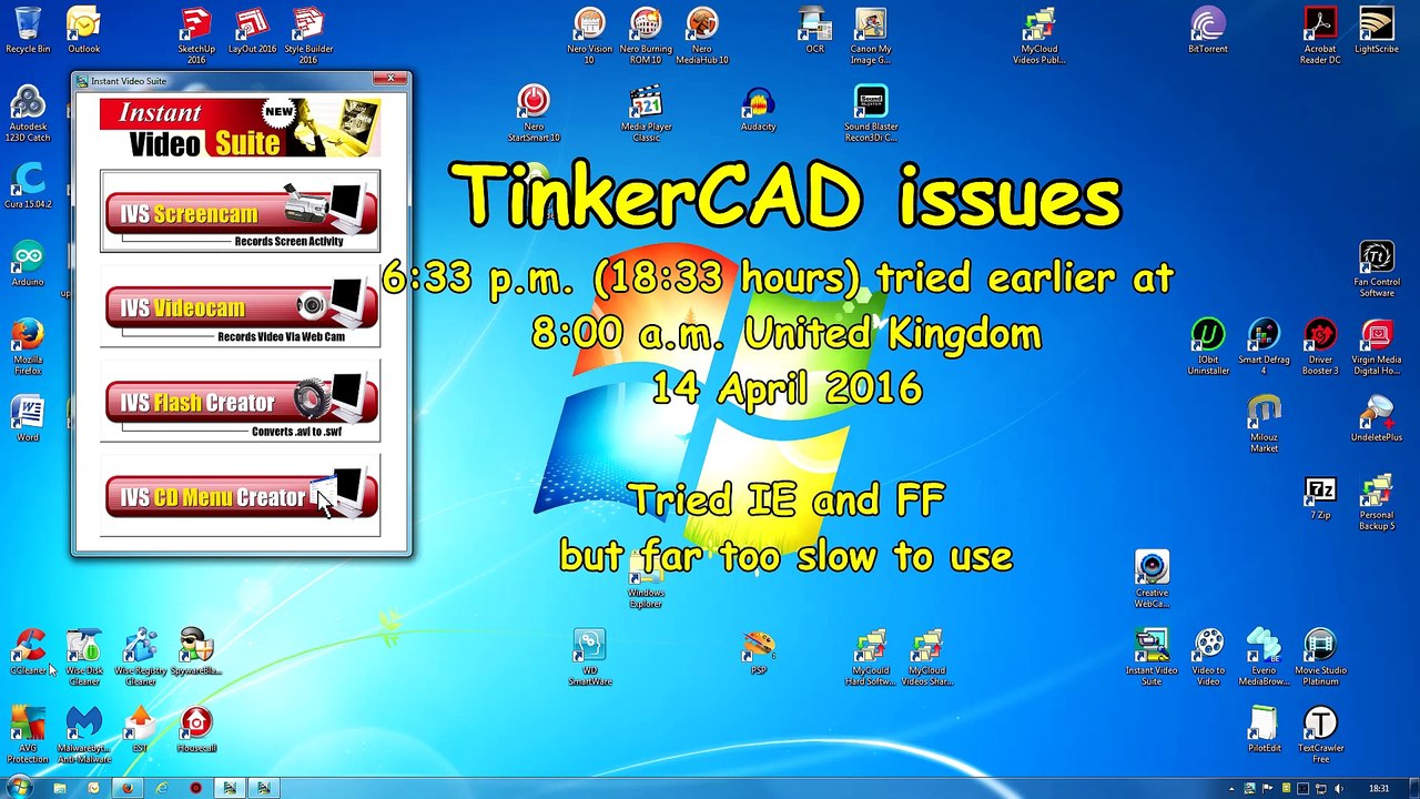 TinkerCAD Later still got issues