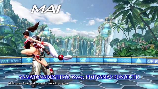 The King of Fighters XIV - Trailer gameplay - Banderas e Mai