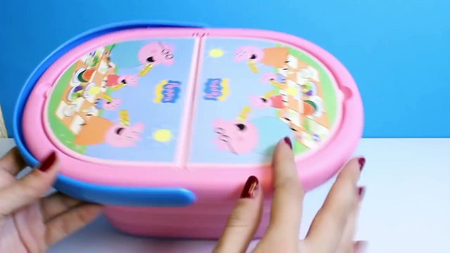Peppa Pig Surprise Eggs Peppa Pig Picnic Basket Playset Frozen Mickey Minnie Huevos Sorpresa