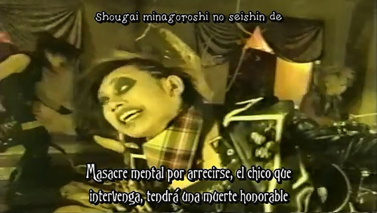 Gianism Tsuu (Shougai Minagoroshi)-Nightmare (SUB ESPAÑOL+LETRA) Pv Completo