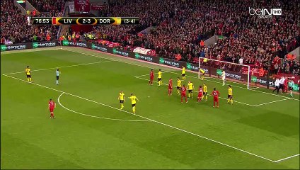 Liverpool 3 -3 Borussia Dortmund – Highlights Mamadou Sakho Goal