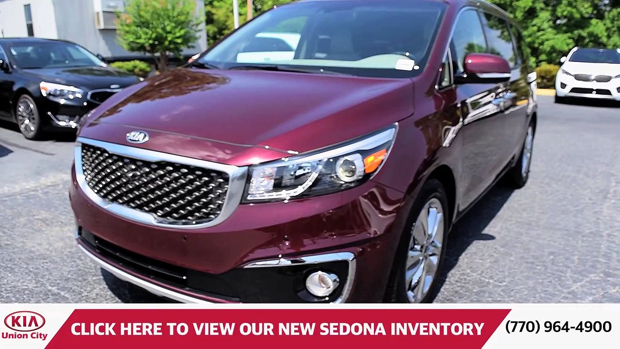 Review- New 2015 Kia Sedona SXL Union City Atlanta College Park GA Kia Sedona Specs