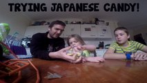 TRYING JAPANESE  CANDY!