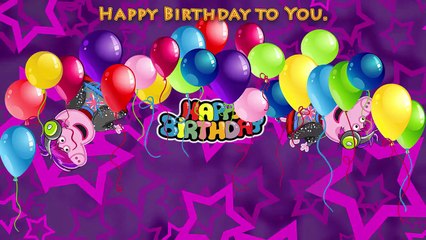 Peppa Pig  Happy Birthday  Nursery Rhymes Collection  Kids Songs