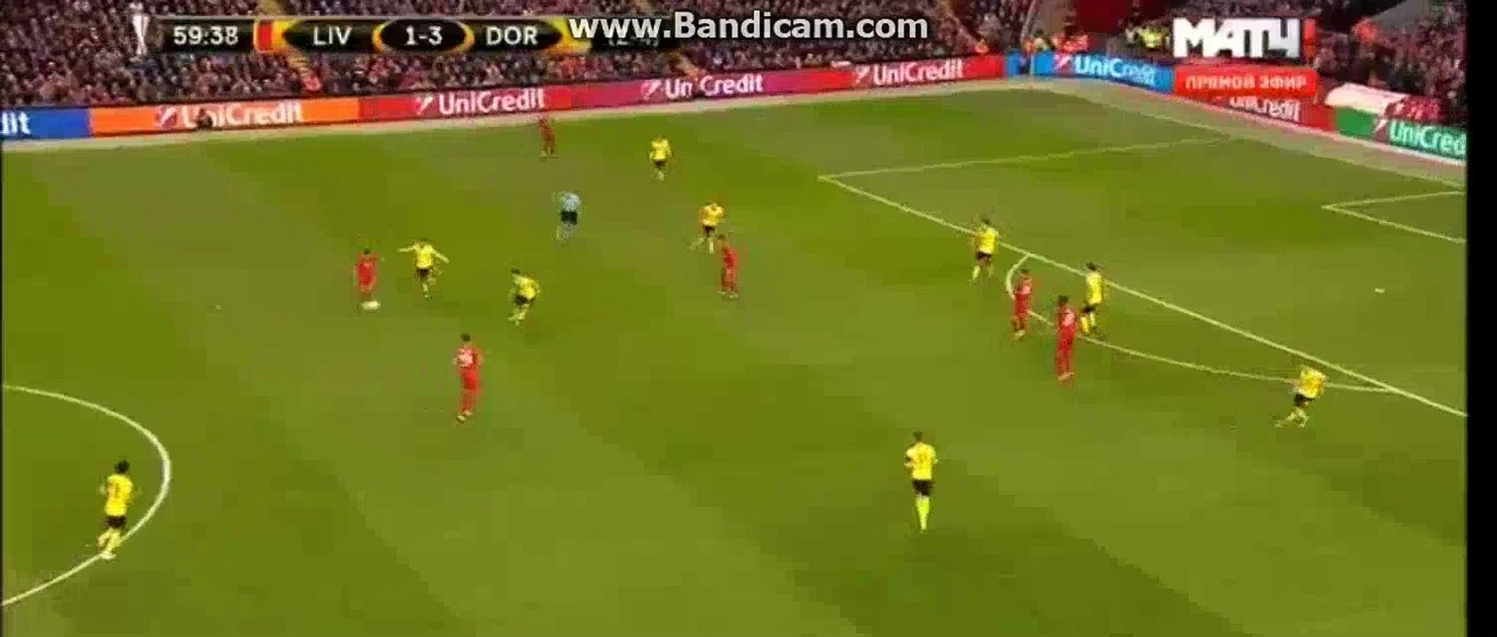 Marco Reus Goal Liverpool 3-4 Borussia Dortmund