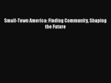 PDF Small-Town America: Finding Community Shaping the Future Free Books