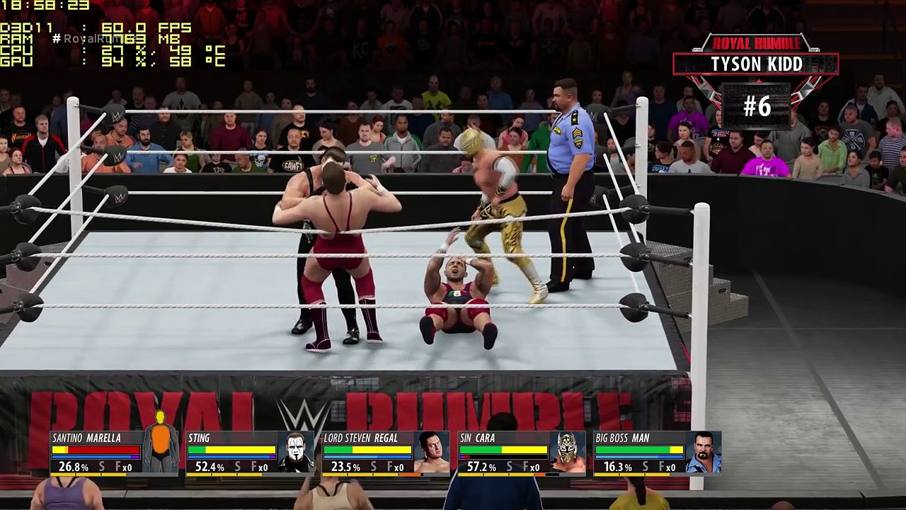 WWE 2K16 Maxed 4K (3840x2160) Benchmark [ GTX 980 TI, i7 4790k ]