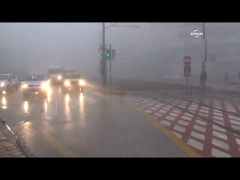 Gaziantep güne sisle uyandı