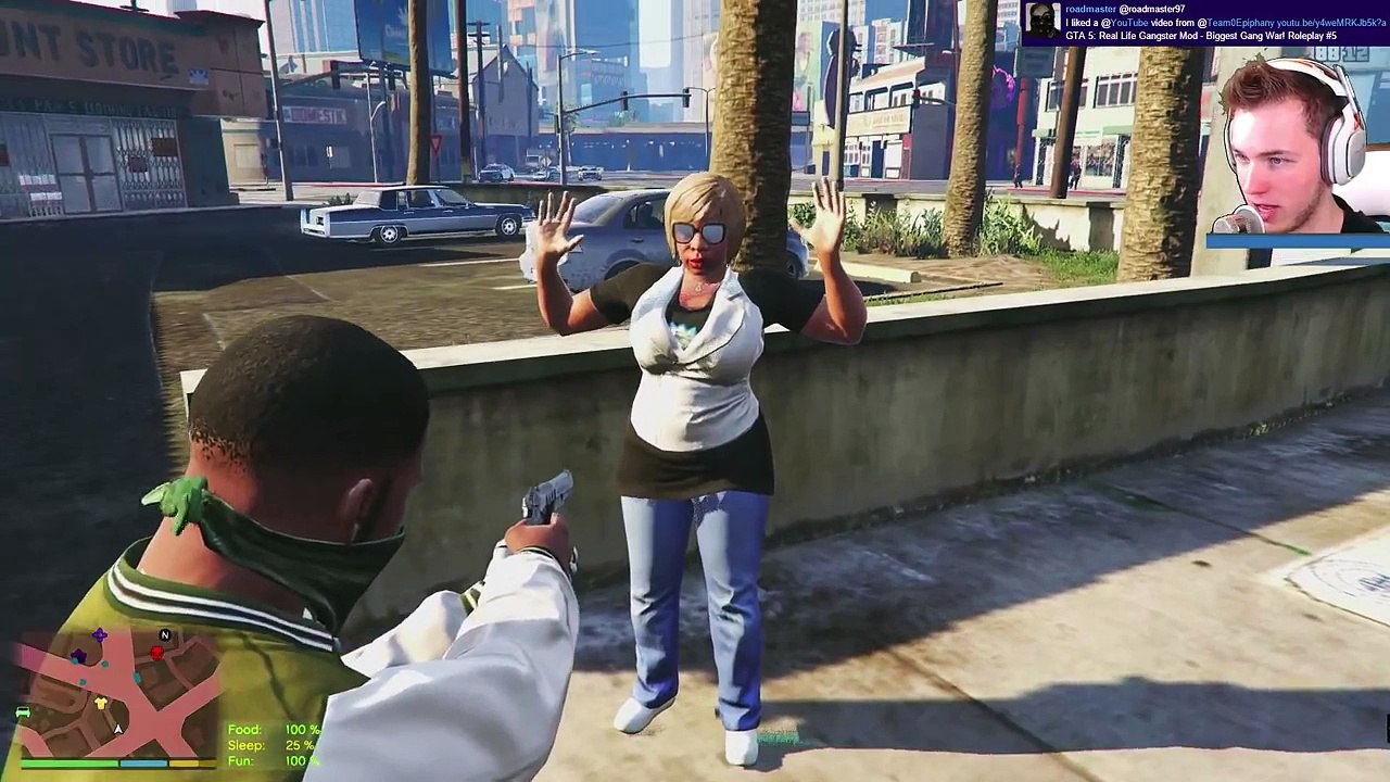 GTA 5: Real Life Gangster Mod - Biggest Gang War! Roleplay #5 (GTA 5