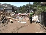 Bairro Córregos Dantas em Nova Friburgo, após as chuvas