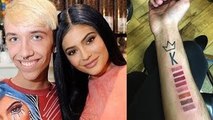 Kylie Jenner Superfan Gets Lipkit Swatches Tattooed On His Arm