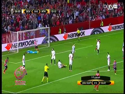 اهداف مباراة ( إشبيلية 1 ( 5-4 ) 2 أتلتيك بيلباو ) الدوري الاوروبي