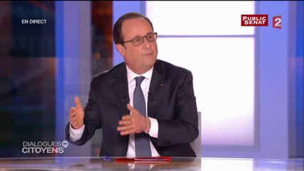 François Hollande : "Oui ça va mieux : il y a plus de croissance, moins de déficit, moins d’impôts, il y a plus de compétitivité"