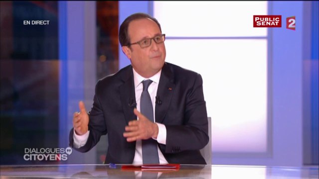 François Hollande : Oui ça va mieux : il y a plus de croissance, moins de déficit, moins d’impôts, il y a plus de compétitivité
