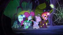 Fluttershy scares the Main 5 & Spike - Scare Master HD