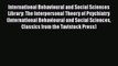 [Read book] International Behavioural and Social Sciences Library: The Interpersonal Theory