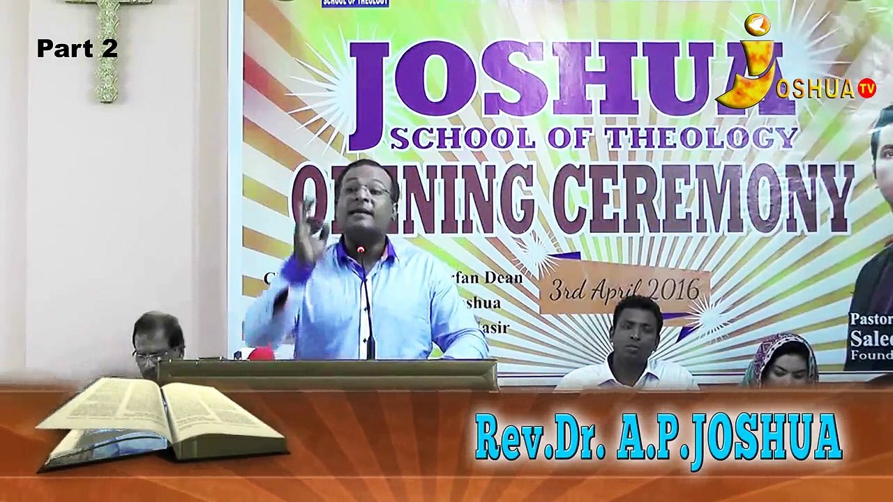 A.P.JOSHUA (REV.DR) / Part 2