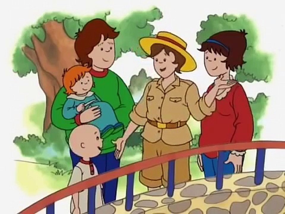 Caillou goes to the Zoo